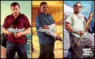 GTA 5's three protagonists (Image via Rockstar Games)